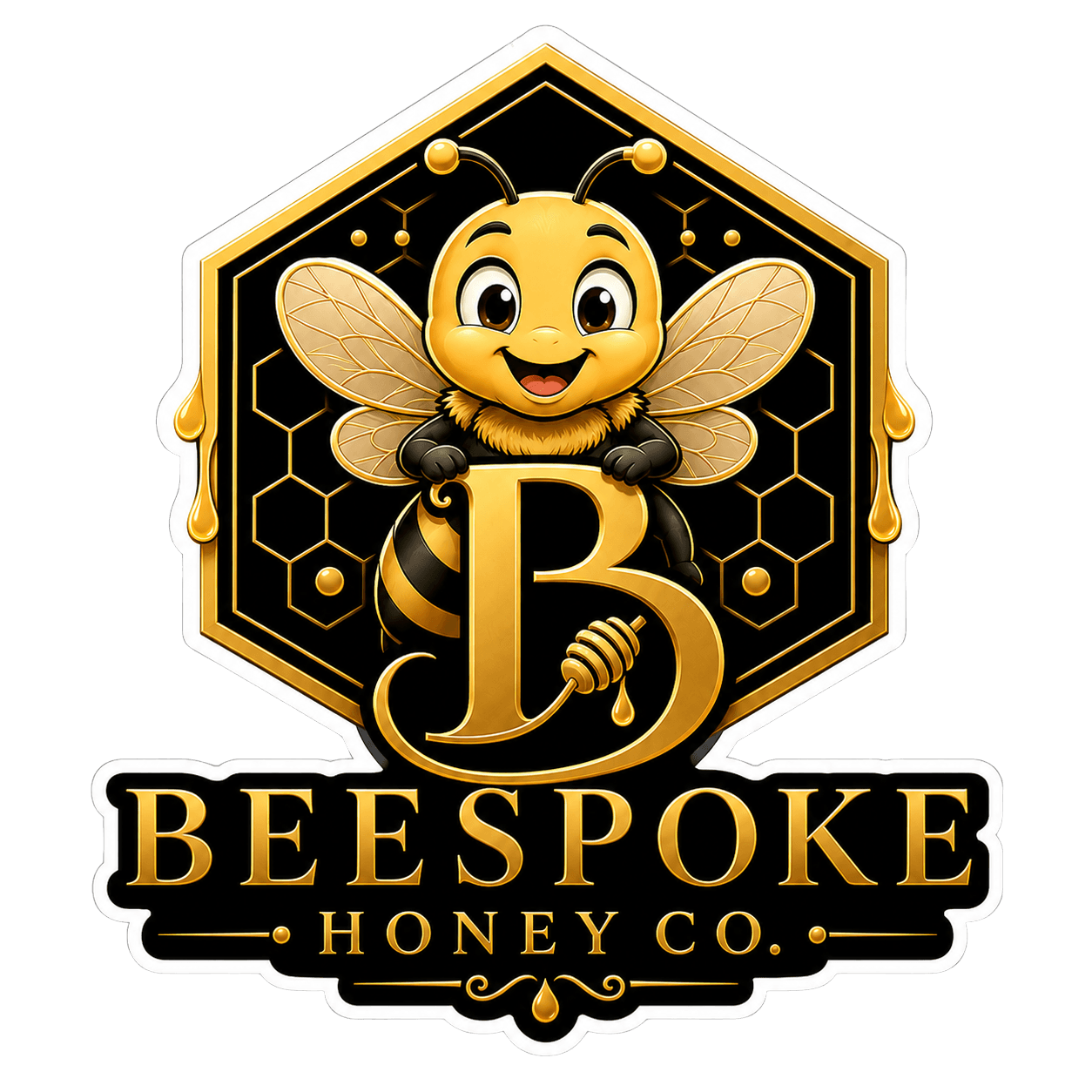 Beespoke Honey Co. badge